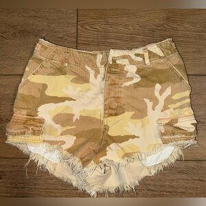 We the free camo shorts